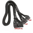 thumbnail image 6 of 2X 14+10Pin to 24 Pin ATX Supply Cable 20+4 Pin PC PSU Motherboard Cable for AX1500I AX1200I AX860I AX760I, 6 of 6