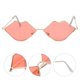 thumbnail image 2 of EeaseMX 1 par de gafas de sol con forma de labio, gafas de fiesta creativas, gafas de sol para mujer, 2 of 7