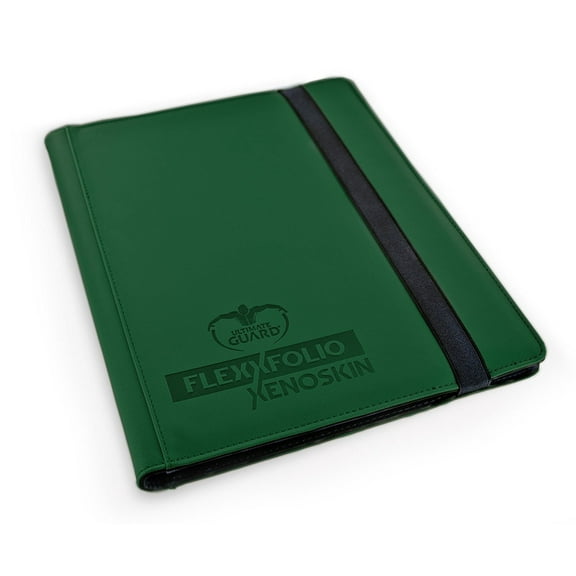 Ultimate Guard 9-Pocket XenoSkin FlexXfolio Card Binder, Green