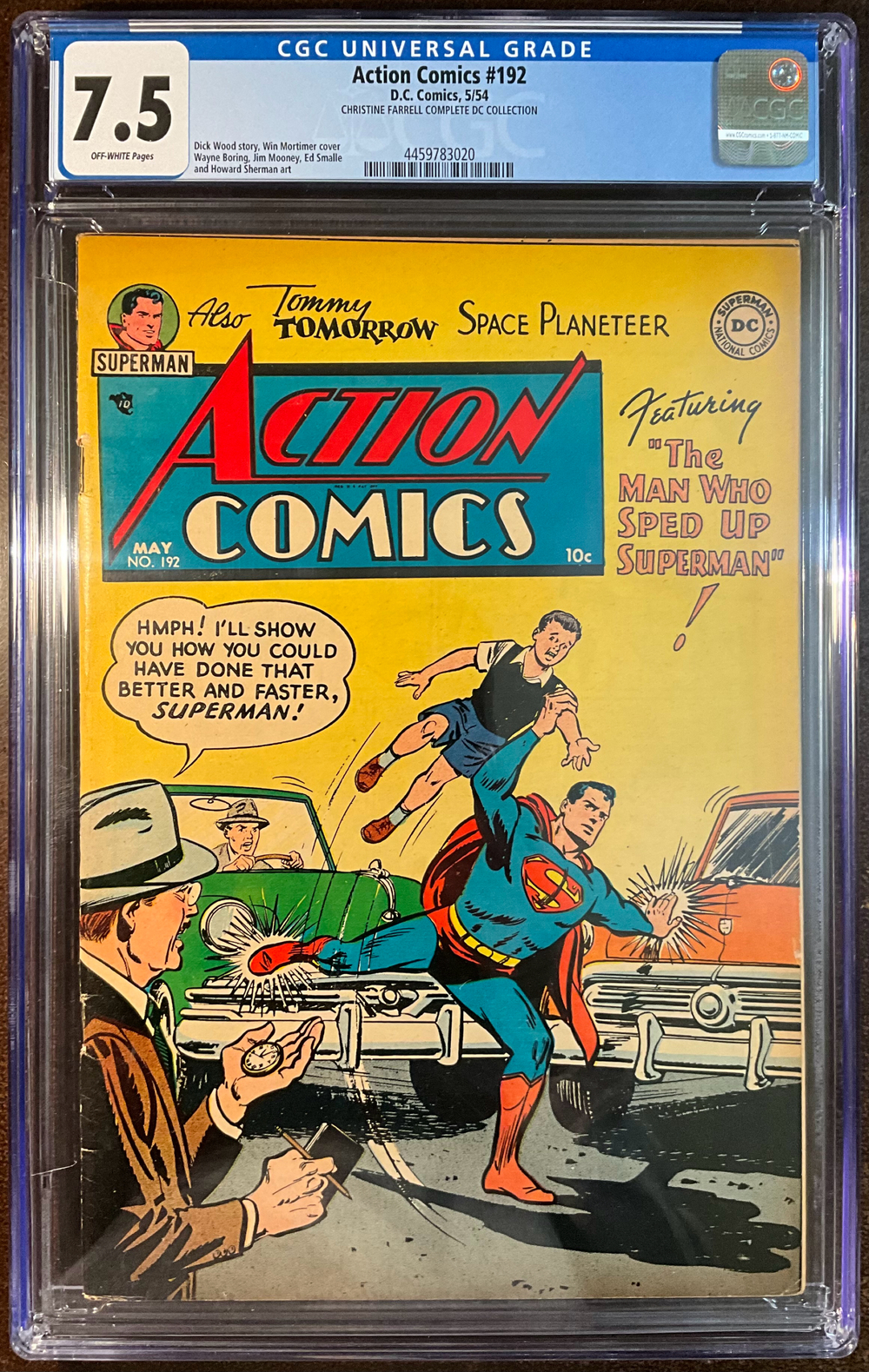 Cover of Action Comics #192
