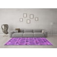 thumbnail image 3 of Ahgly Company Indoor Rectangle Oriental Purple Industrial Area Rugs, 6' x 9', 3 of 4