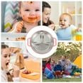 thumbnail image 3 of Miangastore 1 Pce Assiette en Acier Inoxydable pour Enfants Assiette de Nourriture Assiette de Rangement pour Aliments, 3 of 8