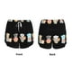 thumbnail image 3 of Balery Little Chef Gnome Pantalones cortos deportivos para mujer con forro y dos bolsillos, elásticos, para entrenamiento, gimnasio, yoga-X-Large, 3 of 7