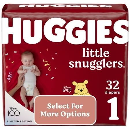 UPC: 0036000496956 | Huggies Little Snugglers Baby Diapers Size 1 32 Ct (Select for More Options)