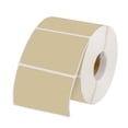 thumbnail image 1 of Muka 800 PCS 1.5" x 2.25" Brown Thermal Labels Color Label for Barcodes, Address, Consignment, Compatible with Thermal Label Printer, 1 of 7