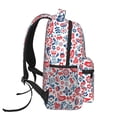thumbnail image 3 of Fotbe Birds Flowers Pattern Casual Backpack for School, Travel, and Outdoor Activities - Durable, Lightweight, and Comfortable, 3 of 5