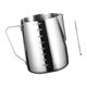 thumbnail image 1 of Jarra de espuma de leche de acero inoxidable, taza de café, jarra de leche, jarra de acero inoxidable para el hogar, taza de espuma de leche para 900ml Macarena Jarra para espumar leche, 1 of 8