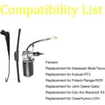 thumbnail image 6 of OTTULUR New UTV 12V Electric Windshield Wiper Motor Kit for Polaris RZR for Kawasaki, 6 of 6