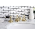 thumbnail image 2 of Kingston Brass KS1162PKL Duchess Widespread Bathroom Faucet with Brass Pop-Up, Polished Brass, 2 of 3