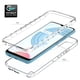 thumbnail image 1 of Para iPhone 15 Pro Max 12 11 13 14 SE XR XS XSMAX X 6 7 8 Plus Medio Transparente A Prueba De Golpes Armadura Brillante Liso Funda Para Teléfono, 1 of 4