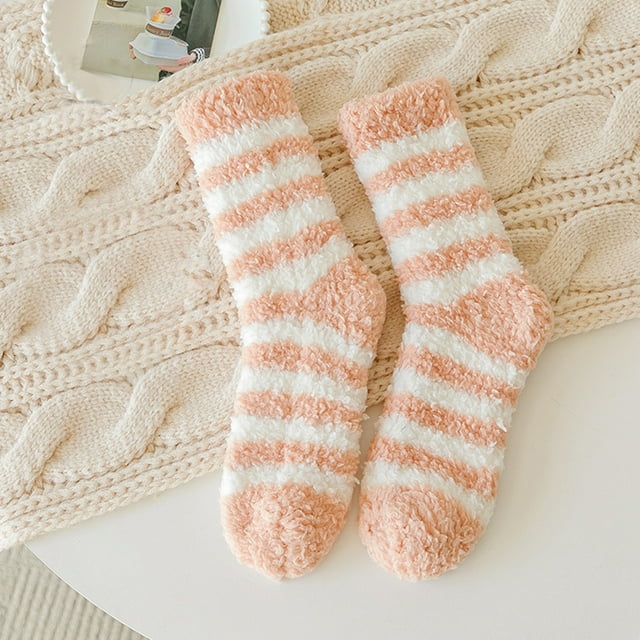 Warm Christmas Fashion Windproof Printing Mid Tube Socks Long Tube Cotton