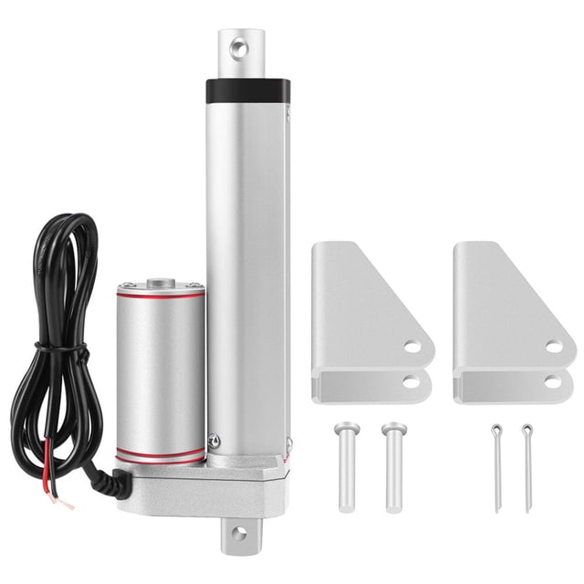 Actuador lineal eléctrico de línea recta de 100 mm de carrera, 750 N, 24 V
