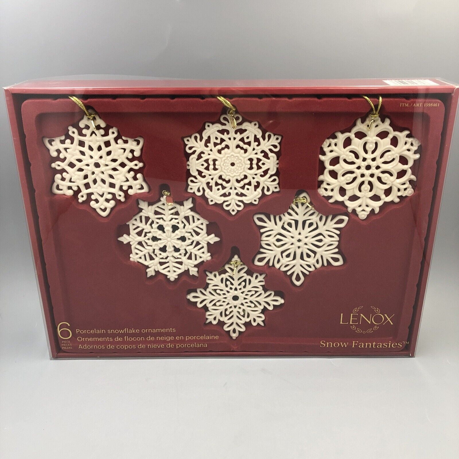 Mini Snowflake Ornaments - 4Pack – Doles Orchard Box Shop
