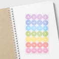 thumbnail image 4 of PEACNNG 12 Sheets Hole Punch Reinforcement Sticker Labels Tear Resistant Circles Hole Protectors For Loose-Leaf Paper Sheets, 4 of 8