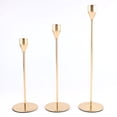 thumbnail image 1 of Candle Holders, Taper Candle Holders Set of 3, Modern Decorative Candle Holders for Wedding, Birthday, Dinner, Party, Suitable for 3/4" Diameter Candles or LED Candles, 1 of 5