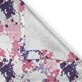 thumbnail image 6 of Ambesonne Abstract Valance & Curtain, Paint Stains, 55"x45", Pink Purple White, 6 of 6