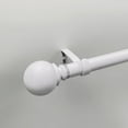 thumbnail image 3 of Mainstays 1" White Ball Adjustable Single Curtain Rod 30-84", 3 of 7