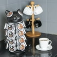thumbnail image 4 of Made Easy Kit Carousel Coffee Pod Holder, Compatible with Keurig K-Pods K-Cups, Countertop Rack Storage Organizer, Metal Home and Kitchen Decor, Capsule Café Station Bar, 4 of 4