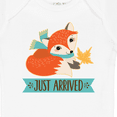 thumbnail image 4 of Inktastic Just Arrived Fox New Baby Boys or Girls Baby Bodysuit, 4 of 5