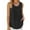 Black, variant on Zoeecloth Women's Sleeveless Summer Tops Tank Loose Fit Round Neck Vest Chiffon Casual Sleeveless S-2X