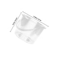 thumbnail image 2 of LOLIPPYY Outdoor Transparent Plastic Bucket with Handle Portable Reusable Water Holder, 2 of 8
