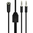 thumbnail image 6 of 2 in 1 Headsets Adapter Microphones Headphone Splitter 3.5mm Male/Female to 2 Female/Male Adapter Cable for Smartphones, 6 of 8
