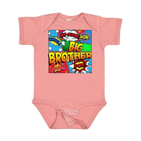 

Inktastic Big Brother Comic Book Gift Baby Boy Bodysuit