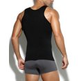 thumbnail image 4 of Arjen Kroos Mens Compression Shirt Slimming Muscle Tank Top Shapewear Body Shaper UnderShirts for Men, 4 of 11