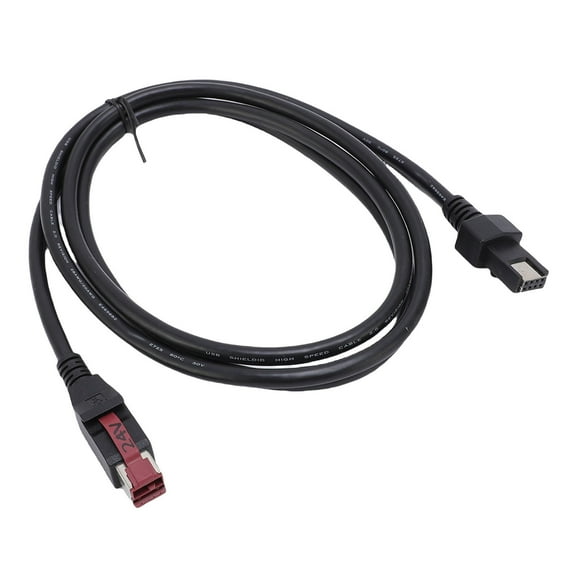 POS Terminal Connection Line, Stable Barcode Scanner Cable Lightweight  for Upgrading