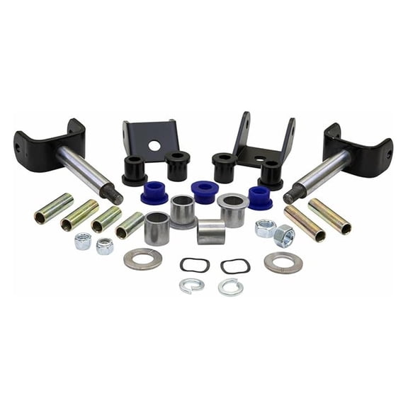 Club Car DS Golf Cart Front End Repair Kit, Bushings, Spacers, King Pins - Fits 1993-Up