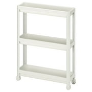 Ikea VESKEN Cart, white21 1/4x7 1/8x28 "