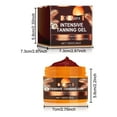 thumbnail image 2 of HOARBOEG Gel Moisturizing Tanning Agent Massage Tanning Cream Clearance Sale, 2 of 8