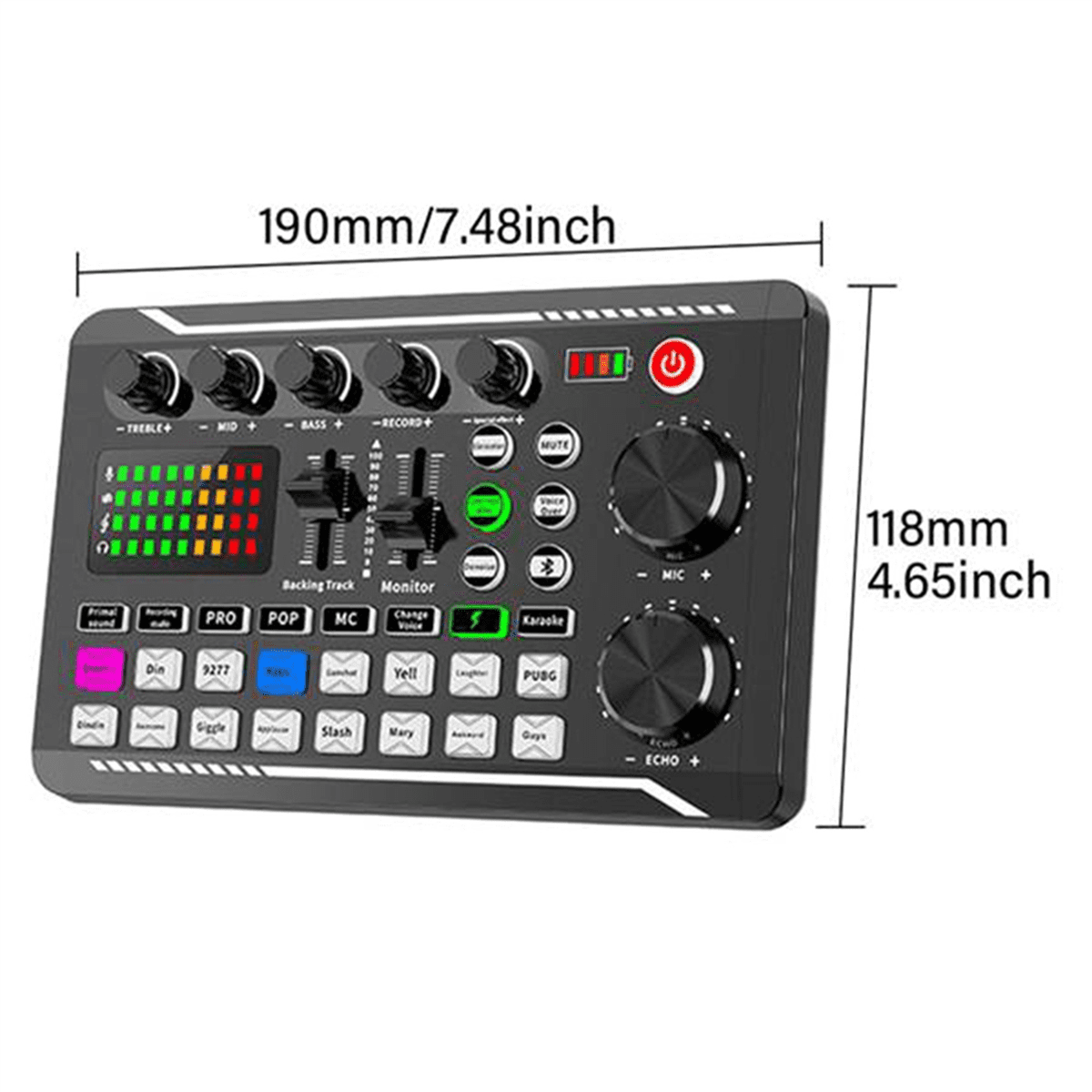 2X F998 Sound Card Kit,BM-800 Microphone Kit,with Live Sound Card,Audio Mixer Condenser PC Gaming Mic