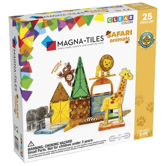 Magna-TilesA Safari Animals 25 Piece Set