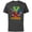 Charcoal, variant on Marvel Avengers City Scene Super Hero Family Trip 2024 - Short Sleeve Cotton T-Shirt for Adults - Customized-Black