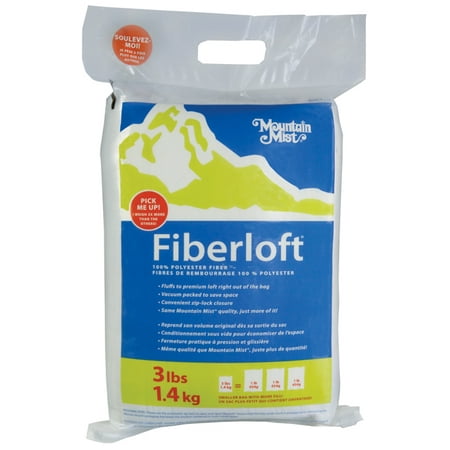 UPC: 0034072002860 | Mountain Mist Fiberloft Polyester Stuffing-3lb Fob: Mi