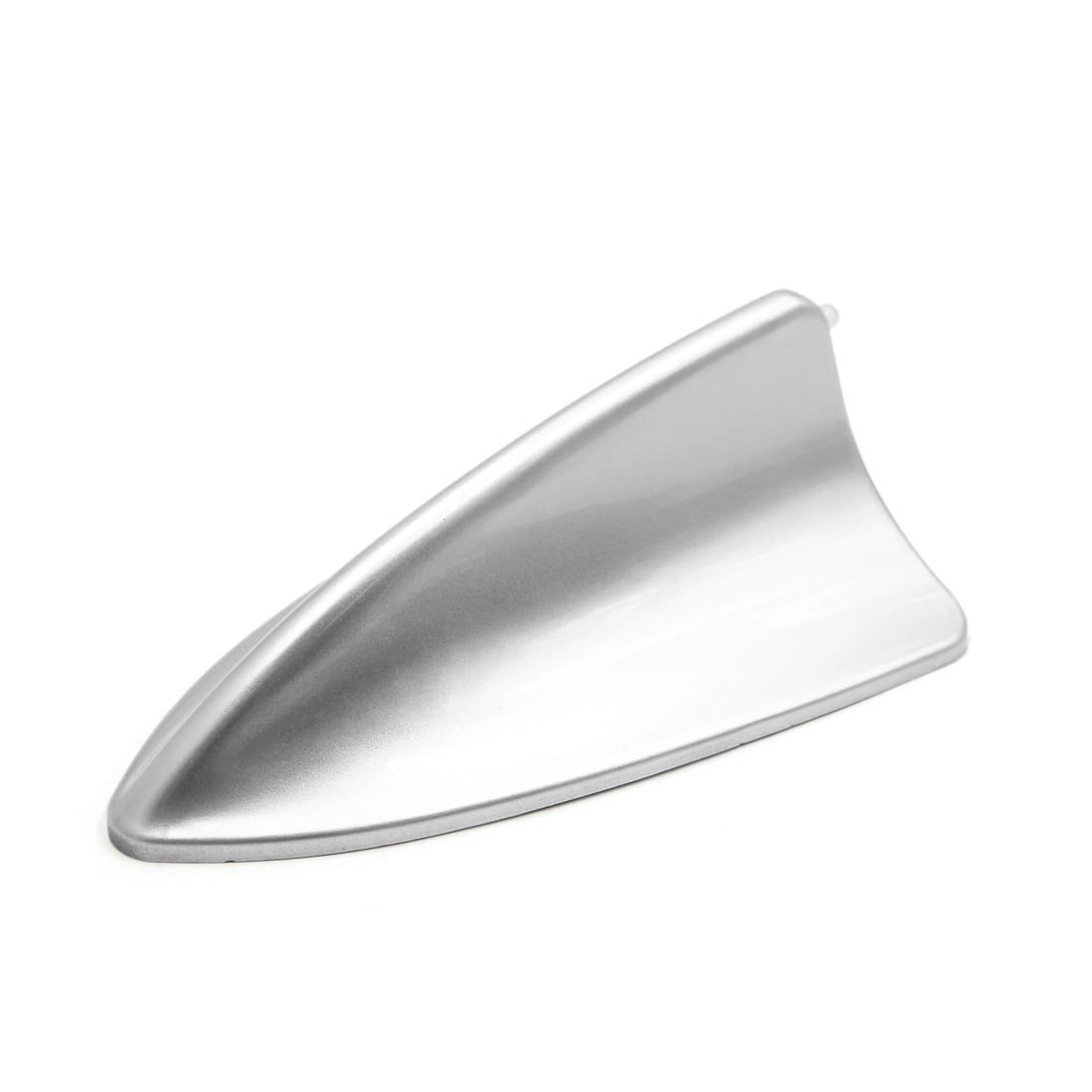 Universal Auto Car Silver Tone Plastic Shark Fin Roof Decorative Antenna Aerial