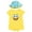 Yellow / blue, variant on SpongeBob SquarePants Infant Baby Boys Romper and Hat Newborn to Infant