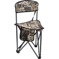 thumbnail image 1 of Folding Camo Hunting Chair, Durable with Dual Storage Pockets, High Weight Capacity, Heat and Impact Resistant, Portable Design, 1 of 8