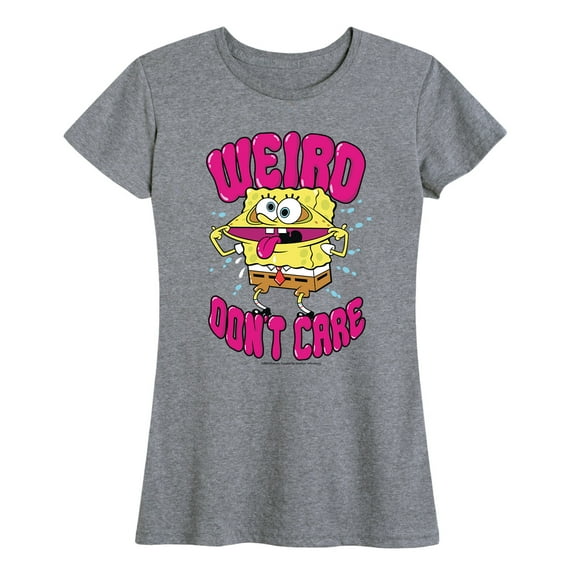 SpongeBob SquarePants - Weird - Women's Short Sleeve Graphic T-Shirt