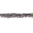 thumbnail image 4 of Northlight 50' x 3" Unlit Shiny Rainbow Foil Tinsel Christmas Garland, 4 of 4