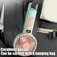 thumbnail image 4 of Compact Handheld Digital Fan USB-Rechargeable Double-Use Stand Or Handheld Compact And Portable Dynamoelectric Fan 120 Speed Settings, 4 of 6