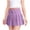 Purple, variant on Gytharion Kids School Uniform Short Skirts for Girls 4-15 Years, Summer Solid Casual Elastic Hgih Waist Mini Skirt Teen Girls Flowy A-line Pleated Skirt Built in Shorts