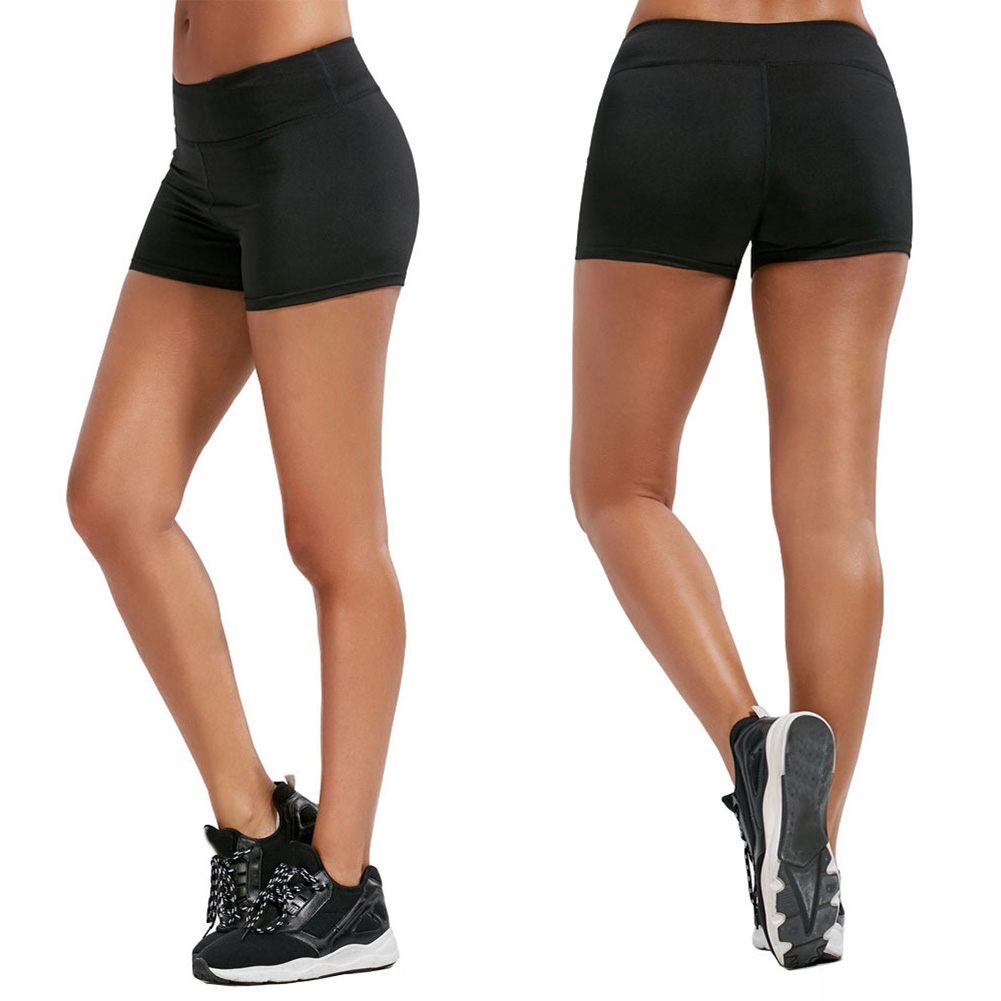 low rise yoga shorts