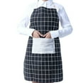 thumbnail image 3 of Unisex Chef Apron with Pockets - Heavy Duty Kitchen & BBQ Apron for Men/Women/Kids (Restaurant Grade Cotton, Waist Tie Design), 3 of 9