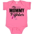 thumbnail image 3 of Inktastic Breast Cancer Awareness My Mommy is a Fighter Boys or Girls Baby Bodysuit, 3 of 5