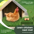 thumbnail image 4 of Keyohome Chicken Nesting Pads,6Pcs Reusable Chicken Laying Pads, 12" Nonslip Hen Bedding Mats Hen Coop Nest Liners Poultry Supplies for Laying Eggs, 4 of 10