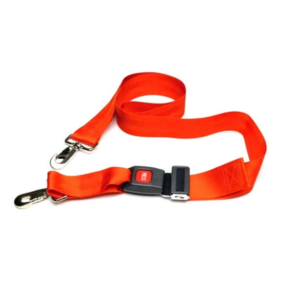 McKesson Spine Board Straps with Quick Release Buckle for Medical Backboards with Pins, Stretchers - Speed Clip Strap, Orange Nylon, 72 in, 1 Ct
