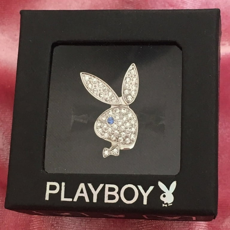 【値下げ交渉不可】BWL ×PLAYBOY LOGO RING Playboy Ring Bunny Logo Swarovski Crystals Adjustable Size