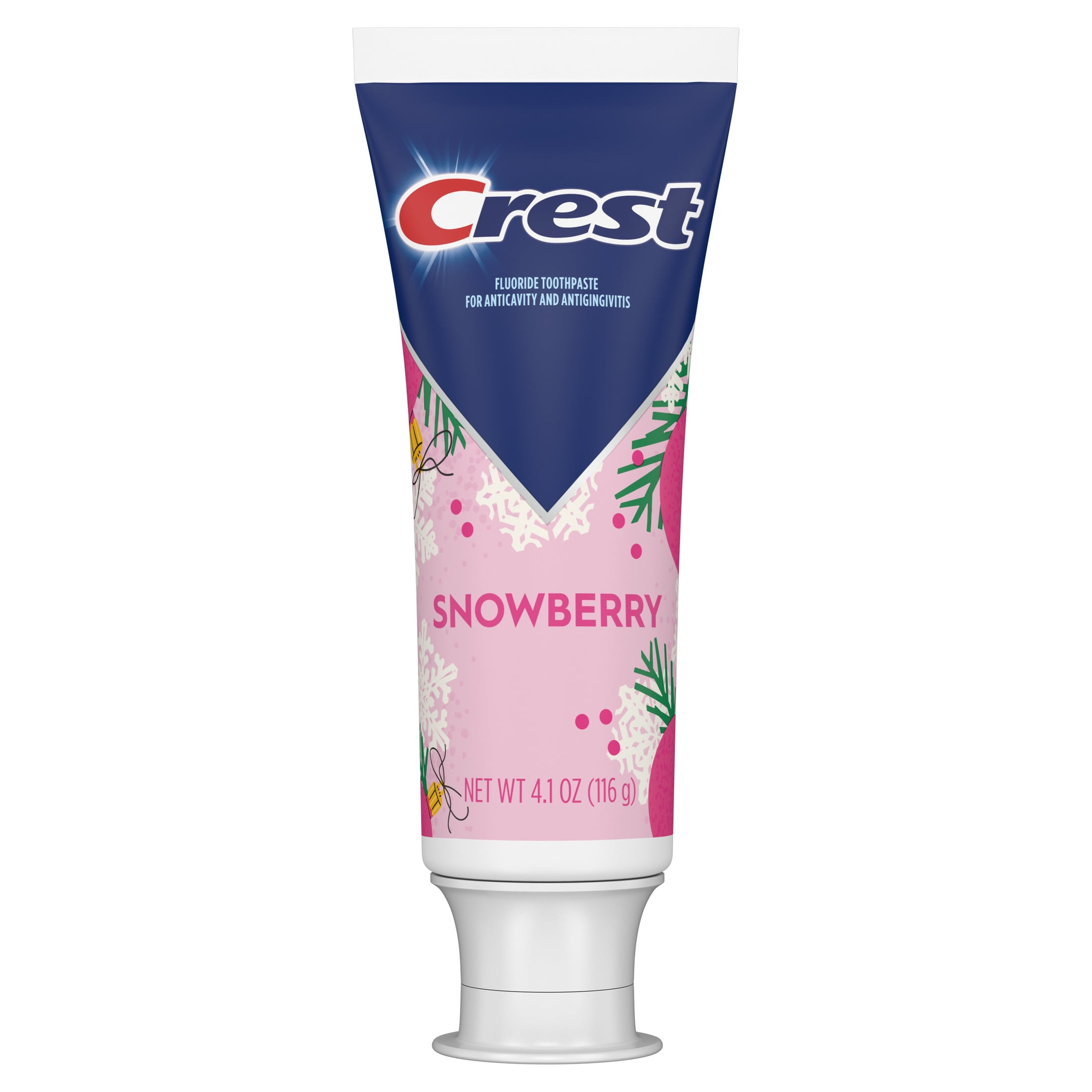 Crest Toothpaste, Snowberry Toothpaste, 4.1 oz